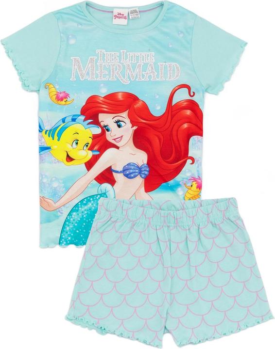 Produktbild The Little Mermaid Schlafanzug mit Shorts Mädchen (116)