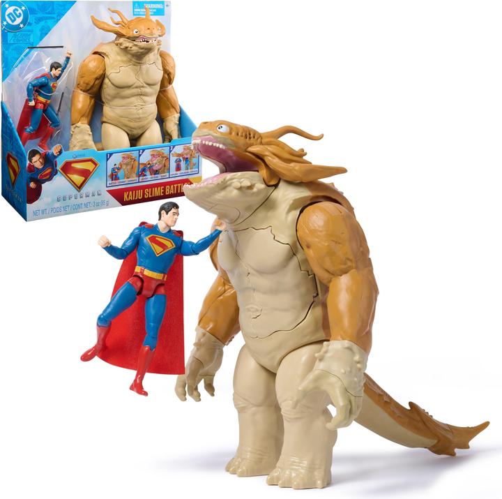 Superman Movie Kaiju Slime Explosion Battle