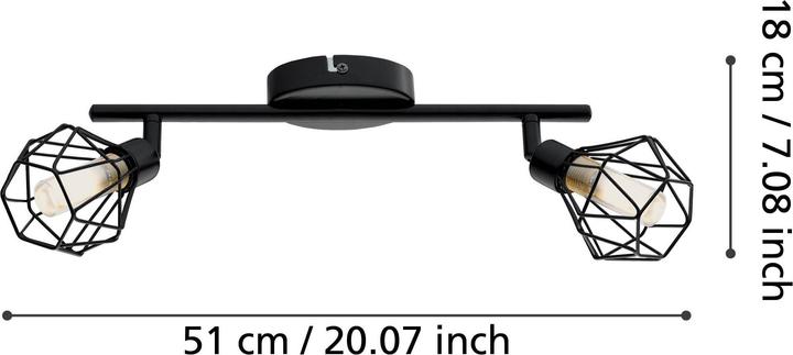 Image du produit EGLO Zapata 1 (360 lm, G9)