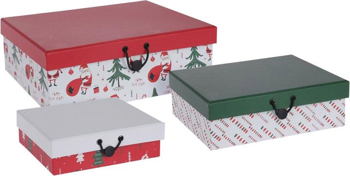 Immagine prodotto No Name Set di scatole regalo di Natale, set di 3 (Scatola da regalo, 3 x)