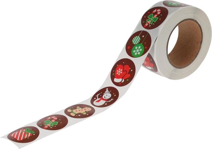 Produktbild Aufkleber auf Rolle Weihnachten, 120St.