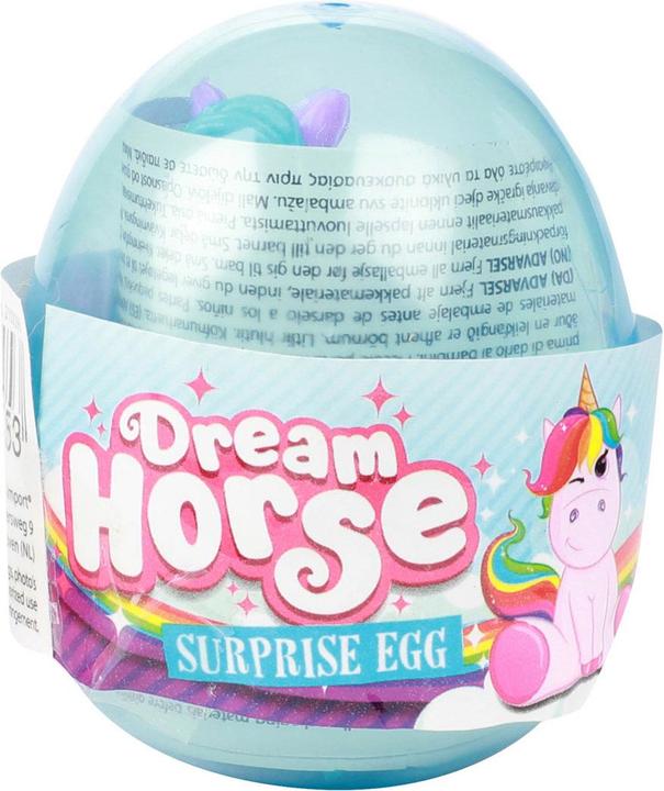 Immagine prodotto Dream Horse Cavallo da sogno Unicorno nell'uovo con adesivi