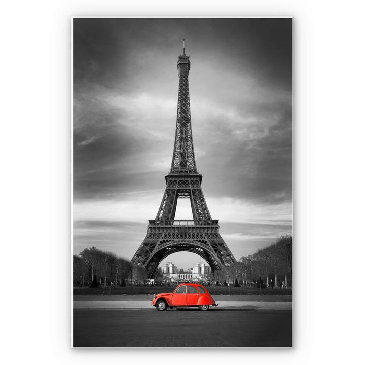 Produktbild Trenddeko La Vie est Belle - rot (30 x 45 cm)