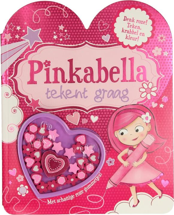 Image du produit Wins Holland Pinkabella Peint volontiers avec 20 gommes