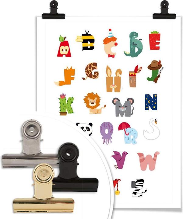 Produktbild Trenddeko Kinder Alphabet (40 x 50 cm)