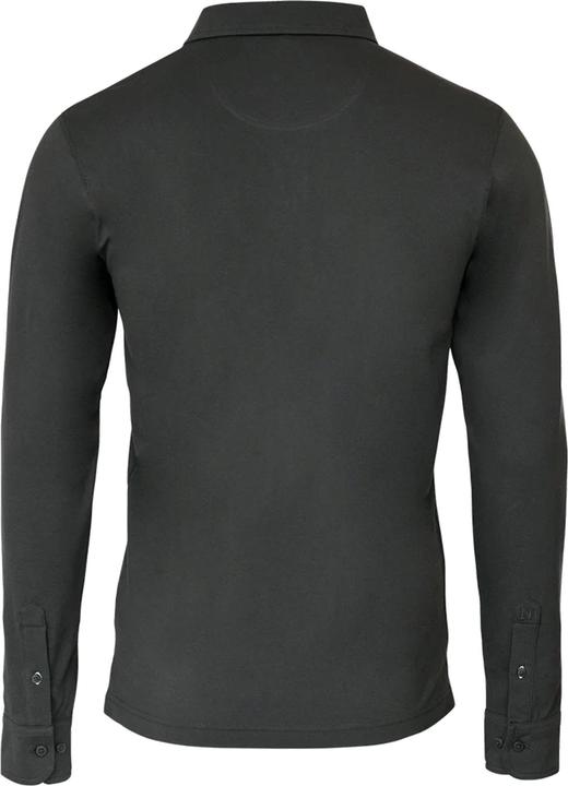 Actual product image Carlington Deluxe Long Sleeve Polo Shirt (S)