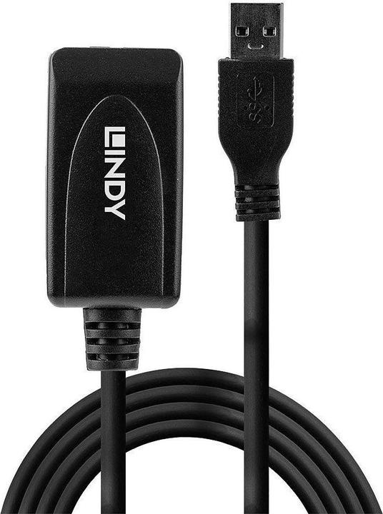 Produktbild Lindy USB 3.0 Aktiv-Verlängerungskabel (5 m, USB 3.0)