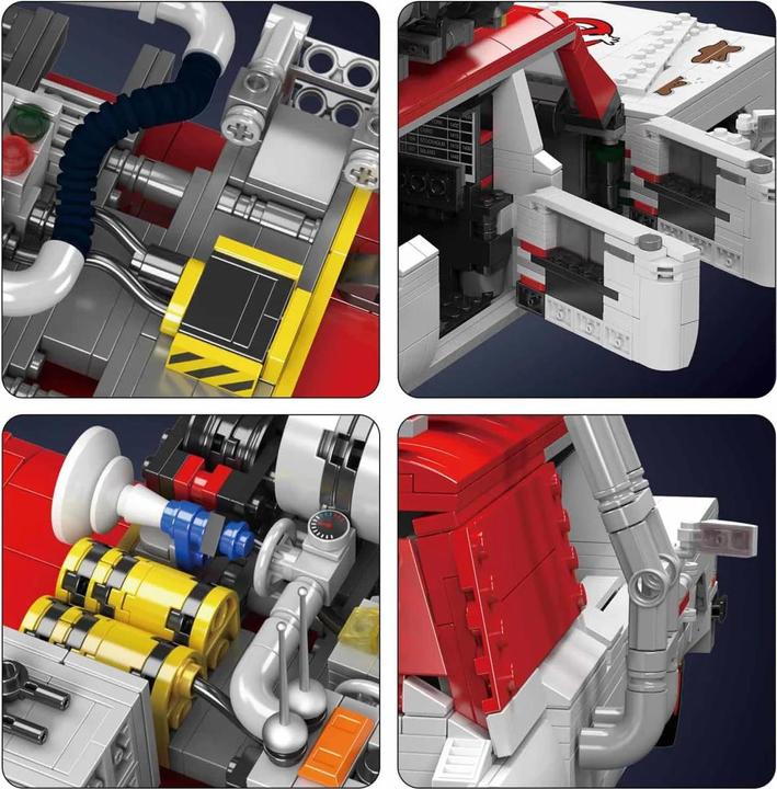 Actual product image Mould King Ghost Hunter Bus