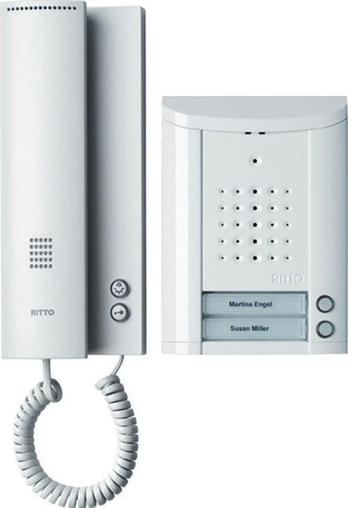 Schneider Electric 2 Familien TürSprechanlagenSet weiss (Kabelgebunden)