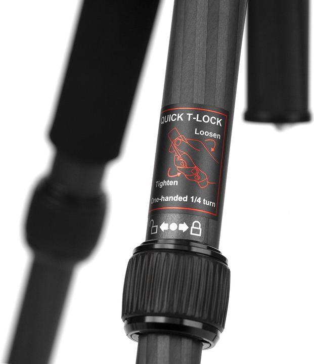 Actual product image Caruba Travelstar 143 Carbon Statief