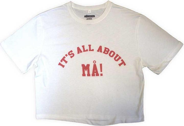 Maneskin Its All About MA! Crop Top (Girlie)