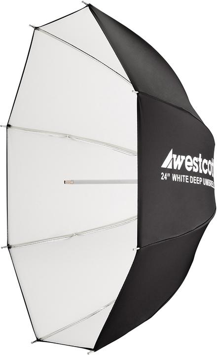 Produktbild Westcott Deep Umbrella White Bounce (24")