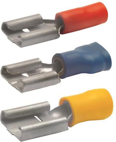 Produktbild Klauke Flachsteckhülse 0,5-1qmm 720 CuZn verzinnt Steckbreite 6,3mm 720
