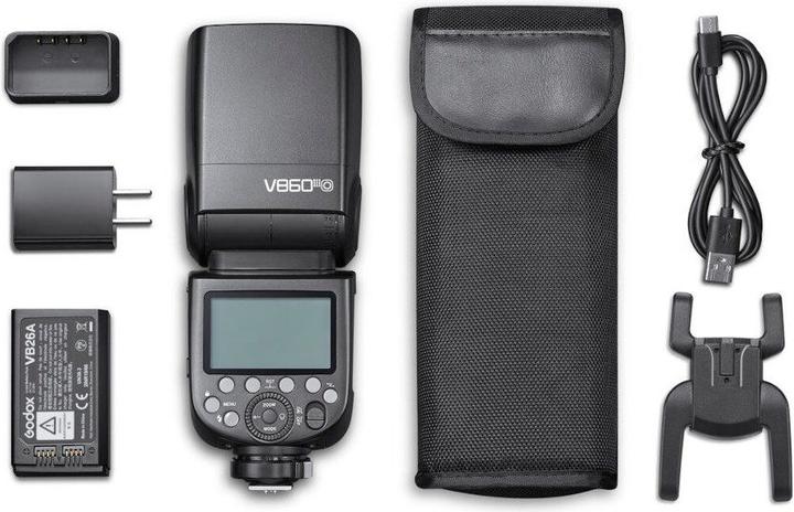 Actual product image Godox Speedlite V860III Pentax (Plug-on flash, Pentax)