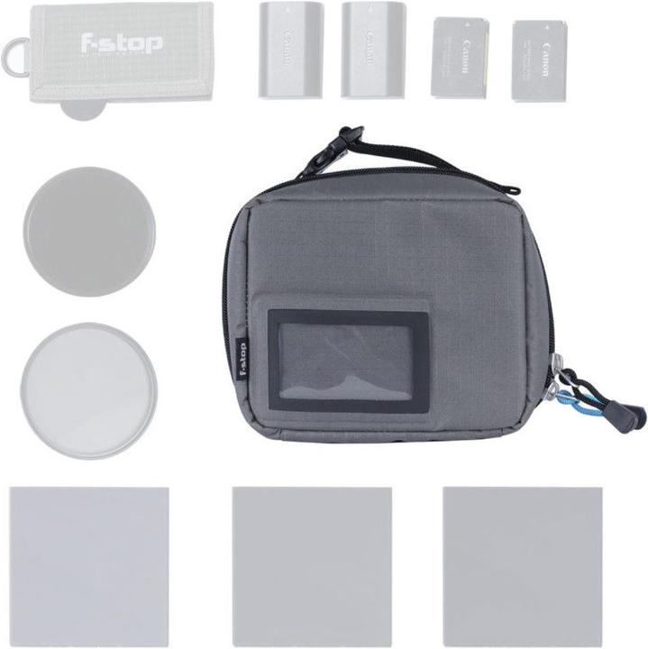 Immagine prodotto F-Stop Custodia per filtri (grigia) Cerniera nera (Borsa a tracolla per fotocamera)