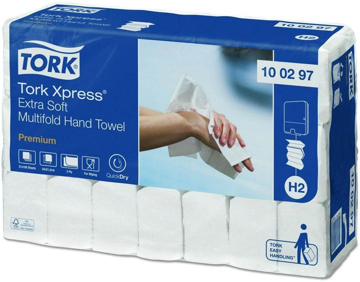 Tork Papierhandtücher 2 lagig (21 x)