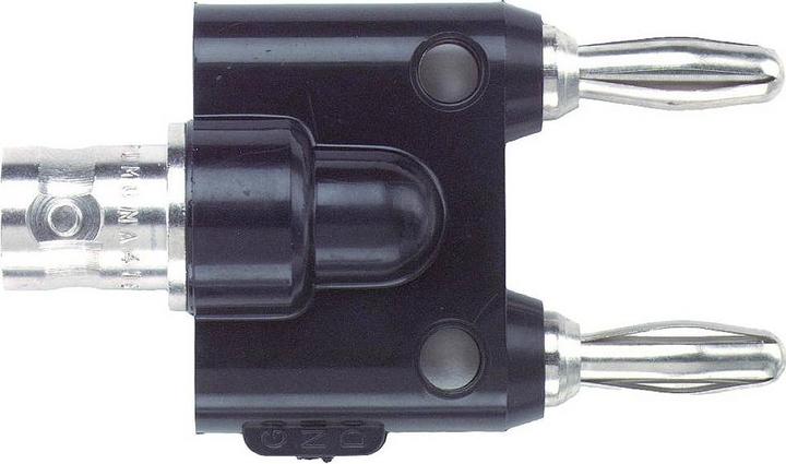 Immagine prodotto Pomona Electronics Adattatore BNC (femmina) a spine a banana doppie impilabili