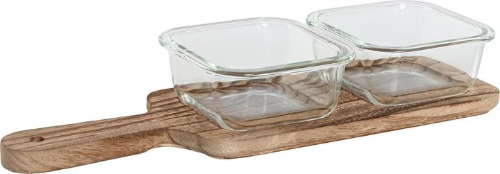 Esprit Tablett für Snacks Home natürlich 320 ml 36 x 11 x 6 cm