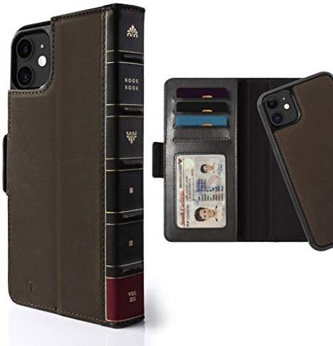 Image du produit TwelveSouth Étui en cuir BookBook pour iPhone 11 (6.1") Marron (Apple iPhone 11)
