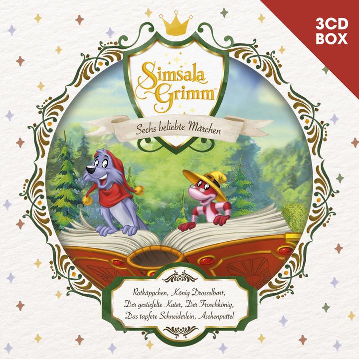 Produktbild SimsalaGrimm - Sechs beliebte Märchen 1. Hörspielbox