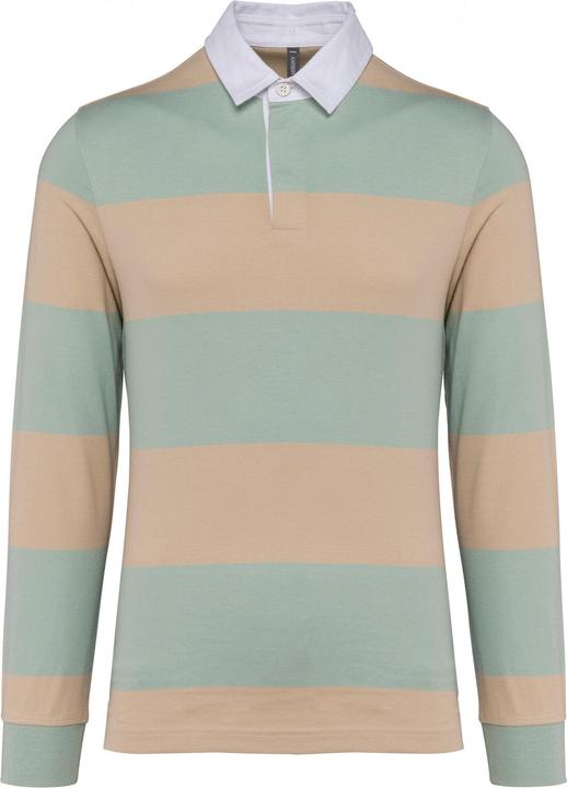 Sage, Licht Sand Stripes