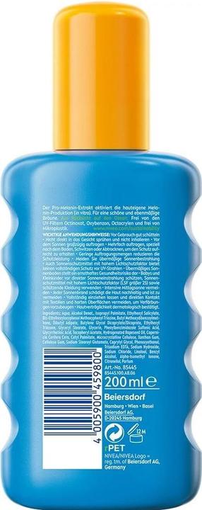 Produktbild NIVEA Sun Schutz & Bräune (Sonnenspray, SPF 30, 200 ml, 227 g)
