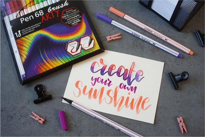 Produktbild STABILO Pen68 (Sortiert, 18 x)