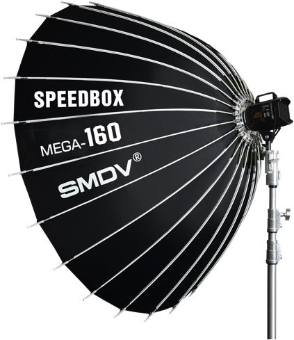 Produktbild SMDV Speedbox Mega 160 Softbox 160cm Wide Zilver Bowens Mount