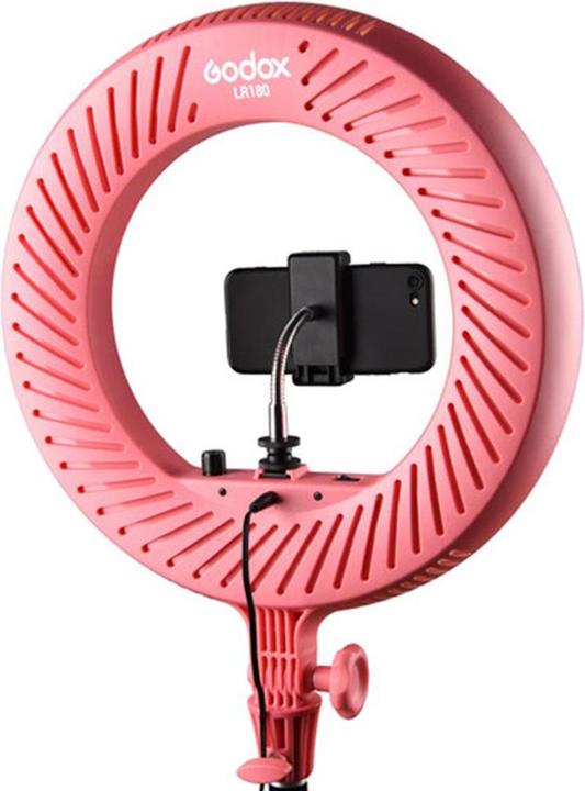 Actual product image Godox LR160 LED Ring Light Pink (Godox)