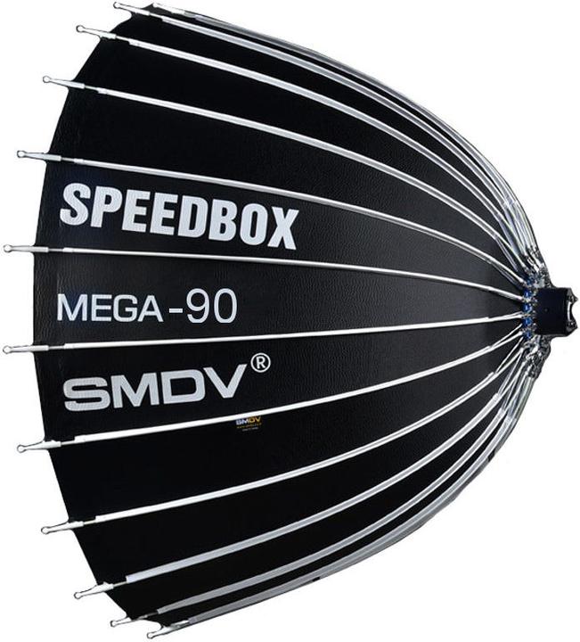 Produktbild SMDV Speedbox Mega 90 Deep Softbox 90cm Zilver Bowens Mount