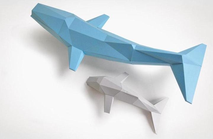 Image du produit Liebesreh WALSCHULE HIMMELBLAU - WALSCHULE HIMMELBLAU - Kit de bricolage - École des baleines, bleu ciel