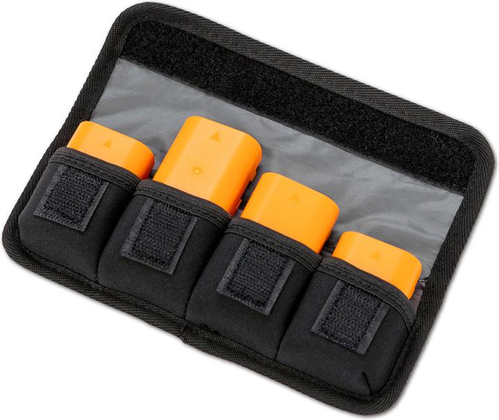 Actual product image Caruba Battery Holder Pro 4 stuks Grijs