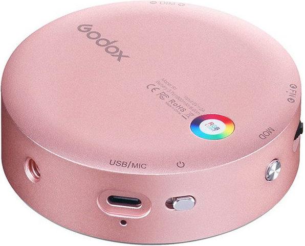 Produktbild Godox R1 Mobile RGB LED light (Pink body)