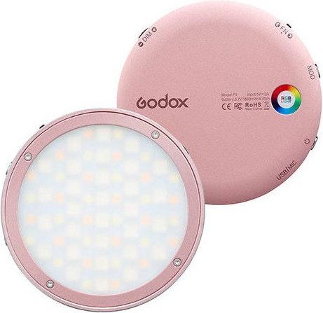 Produktbild Godox R1 Mobile RGB LED light (Pink body)