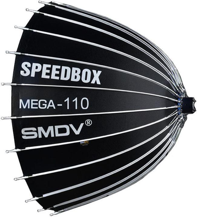 Image du produit SMDV Speedbox Mega 110 Deep Softbox 110cm Wit Bowens Mount (Adaptateur de flash)
