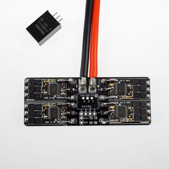 Actual product image Dronefactory Flyduino Kiss Carrier Mini Power Distribution (FPV accessories)