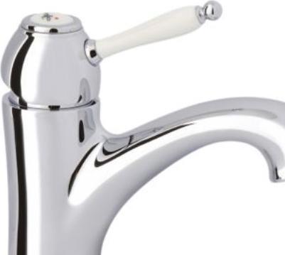 Actual product image FM Mattsson Damixa Tradition hv. Faucet - 1 greb, rubclean