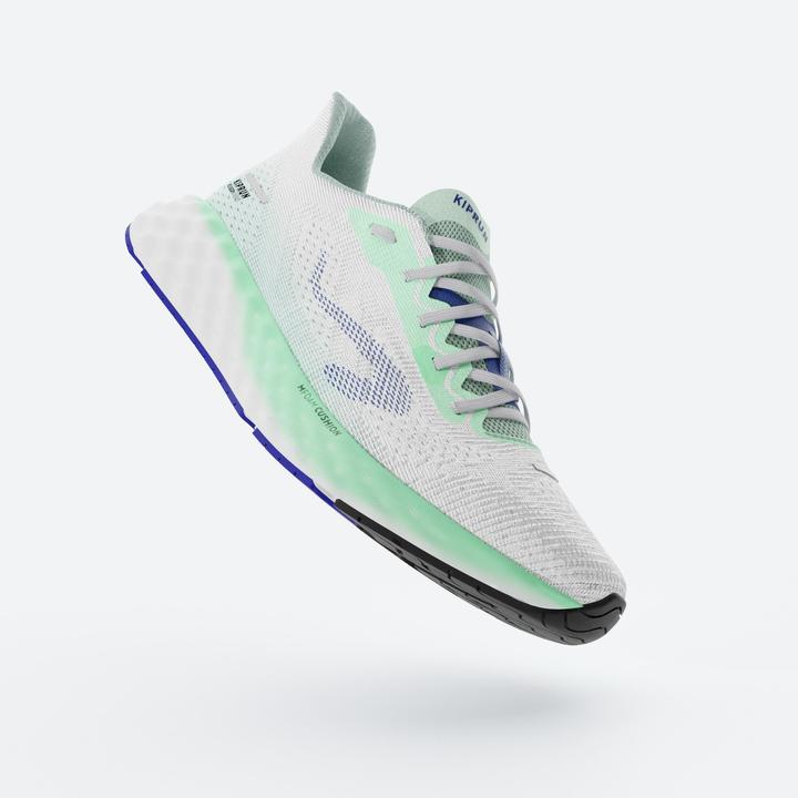 Kiprun KS900 Light Men's running shoes - White/Green