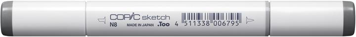 Actual product image Copic Sketch type N - 8 (N-8 - Neutral Grey No.8, 1 x)