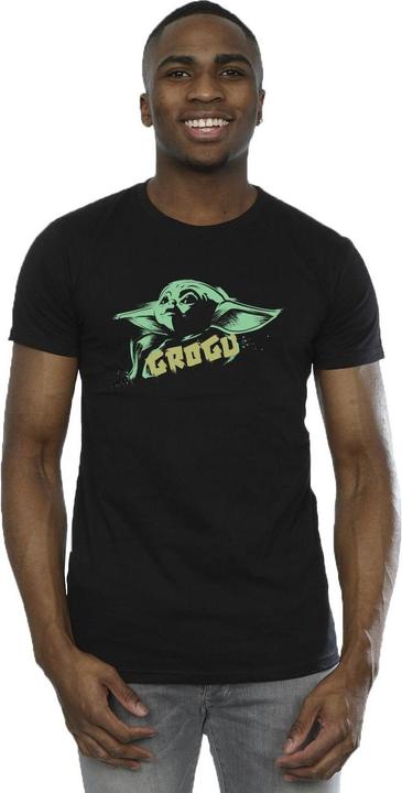 Image du produit Star Wars - T-shirt THE MANDALORIAN GROGU THE CHILD SPLAT - Homme (3XL)