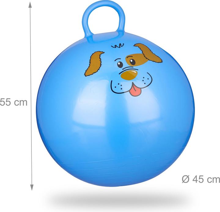 Actual product image Relaxdays Space Hopper for Kids
