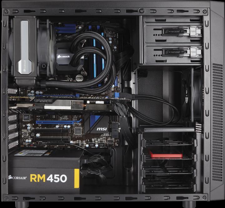 Produktbild Corsair 100R Silent Edition (ATX, mATX, Mini-ITX)