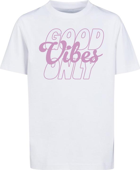 Mister Tee MisterTee Good Vibes Only Wording Tee - 172087
