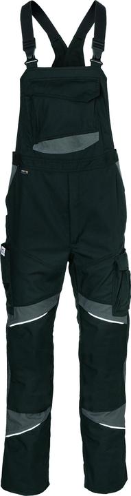 Actual product image Kübler Activiq Cotton+ dungarees black/anthracite 42 (42)