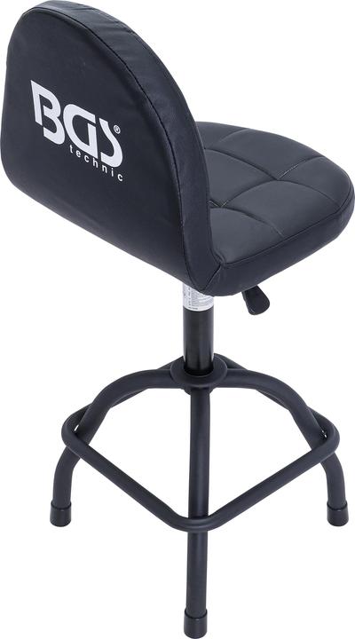 Actual product image BGS Workshop swivel chair with backrest | height-adjustable