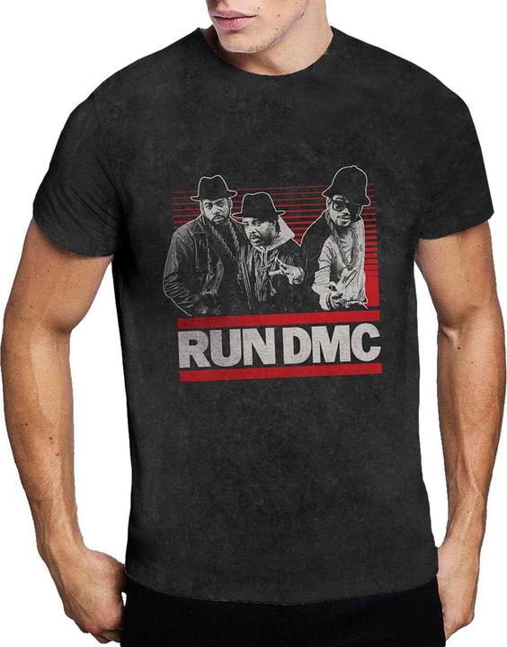 Actual product image Run DMC Gradient Bars TShirt (XL)