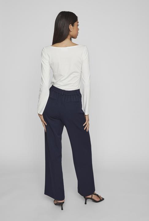 Image du produit Vila Pantalon taille haute à jambe large (38)