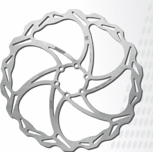 Actual product image Braking -Brake disc 203 Disk WAVE (203 mm)