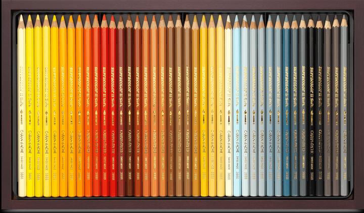 Actual product image Caran d'Ache Supracolor Aquarelle Holzkoffer (Multicoloured, 120 x)