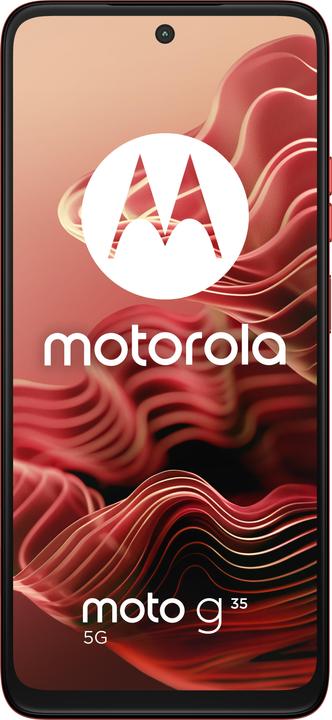 Produktbild Motorola Moto G35 (128 GB, Guava Red, 6.73", Dual SIM, 50 Mpx, 5G)